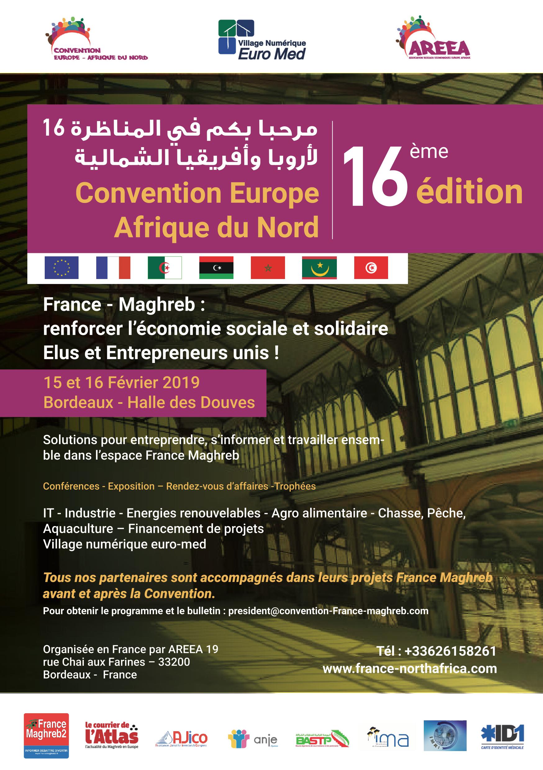 Convention Europe Afrique Du Nord 16 ème édition Marché