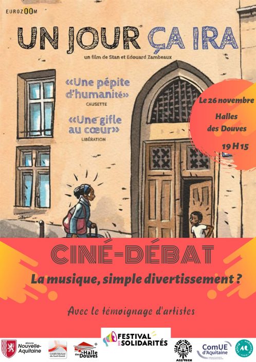 Affiche Ciné-Débat Un jour ca ira